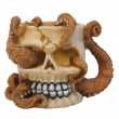 NOBBY: Aqua Ornaments SKULL WITH OCTOPUS