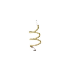 NOBBY: Bird Cage Toy SPIRAL Natural