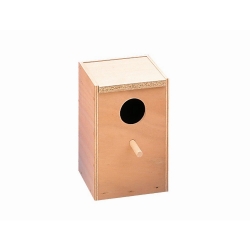 NOBBY: Parakeet nesting box vertical