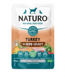 NATURO topper: GF TURKEY in Herb Gravy 100g
