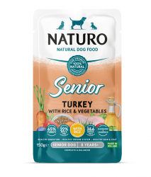 NATURO mini: SENIOR, TURKEY with Rice/Veggies, 150g