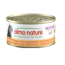 ALMO-MOUSSE Tuna Fillet & Shrimps, 70g