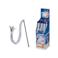 NOBBY DISPLAY: CAT-ROD, Feather, x24 Grey-Black