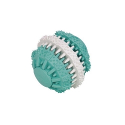 NOBBY: RUBBER toy, Ball DENTAL FUN 2 colors