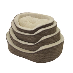 NOBBY: SET: Oval Bed Classic ANZA, x4 LIght Brown