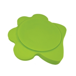 NOBBY: SILICONE activity Bowl PAW Green