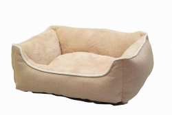 NOBBY: Square Comfort Bed Classic ARNO Beige