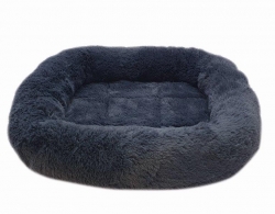 NOBBY: Oval Comfort Bed w/ Frame Classic BIAN Antracit
