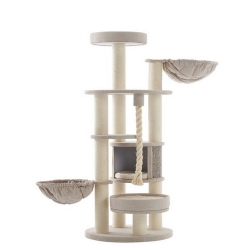 NOBBY: Cat Tree, FIDA Cream-linen optics