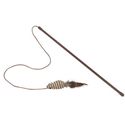 NOBBY: CAT-ROD, Rattle Mouse w/ Feather