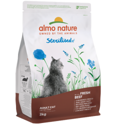 HOLISTIC-Cat food for STERILIZED, Fresh Beef 2kg