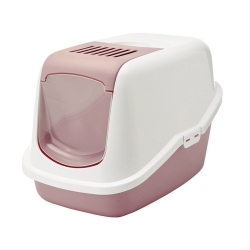 SAVIC: Cat toilet-NESTOR limited Pink-White