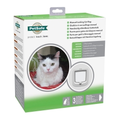 PETSAFE Manual Cat Flap White