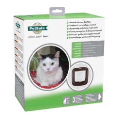 PETSAFE Manual Cat Flap Brown