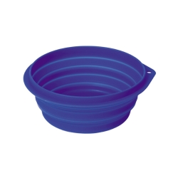 NOBBY: SILICONE Bowl, Αναδιπλούμενο Blue