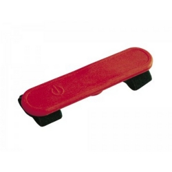 NOBBY: LED Silicon sticker FLASH Red