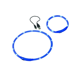 NOBBY: LED Collar VISIBLE Blue