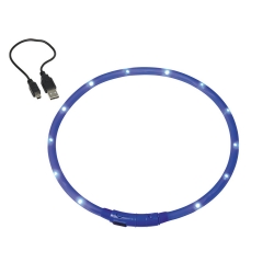 NOBBY: LED Collar VISIBLE Blue