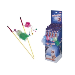 NOBBY DISPLAY: CAT-ROD w/ Fur Toys, x36