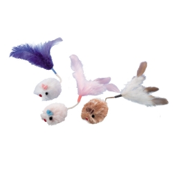 NOBBY-SET-Λούτρινο, Mouse με feather
