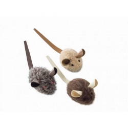 NOBBY: SET: PLUSH, Mouse w/ Leather