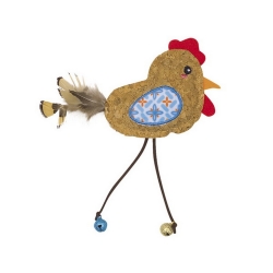 NOBBY: Bird CORK & CATNIP Blue