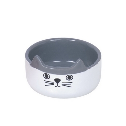 NOBBY: CERAMIC Cat CAT FACE White