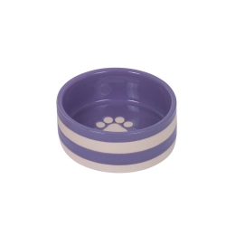 NOBBY: CERAMIC Bowl, STRIO Lilac/Cream
