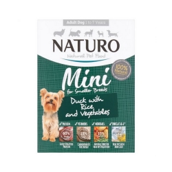 NATURO mini Adult DUCK, Rice & Veggies, 150gr
