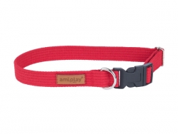 AMIPLAY-Eco Collar COTTON Red