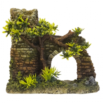 NOBBY: Aqua Ornaments TOWER WITH ARCH with plants