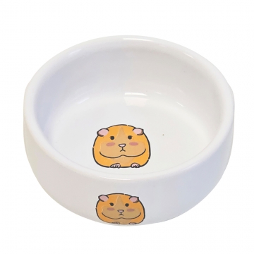 NOBBY: Rodent CERAMIC bowl HAMSTER