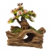 NOBBY: Aqua Ornaments WOOD WITH HUT with plants