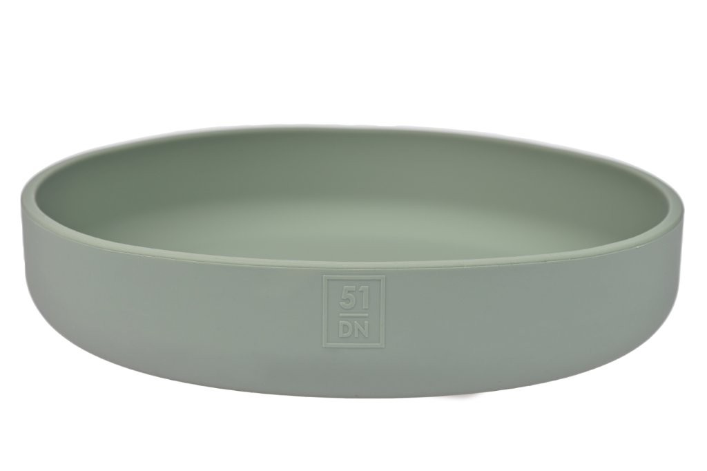 51DN-SILI BOWL:-Cat Bowl- Grey-300ml