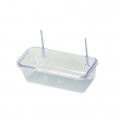 NOBBY: Feeder w/ wire-Clear Transparent
