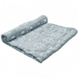 NOBBY+Xmas: Fleece plaid FLOKON grey, 70x100cm