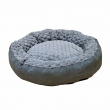 NOBBY: Comfort bed donut Classic DIAMOND grey