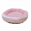 NOBBY: Comfort bed donut Classic DIAMOND pink