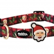 NOBBY+Xmas: Collar SANTA, Gr. S, 24-35cm