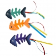 NOBBY DISPLAY: PLUSH fishbone with CATNIP x24