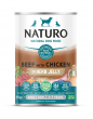 NATURO can-GF BEEF, CHICKEN, Fruits & Veggies 390g