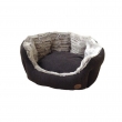 NOBBY: Oval Comfort Bed CACHO Brown