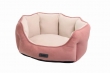 NOBBY: Oval Comfort Bed MAJID pfirsich