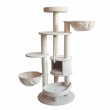 NOBBY: Cat Tree FIDA small cream-linen optics