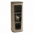 NOBBY: Cat Tree barrel CAPTA III brown linen optics