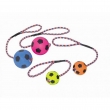 NOBBY-Rubber toy Foam Soccer Ball w/ Rope