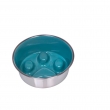 NOBBY-Αντιλαιμαργικό Ανοξείδωτο bowl Paw, anti slip grey-green