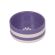 NOBBY: CERAMIC Bowl, STRIO Lilac/Cream