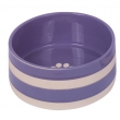 NOBBY: CERAMIC Bowl, STRIO Lilac/Cream