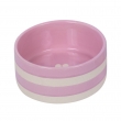 NOBBY: CERAMIC Bowl, STRIO Pink/Cream